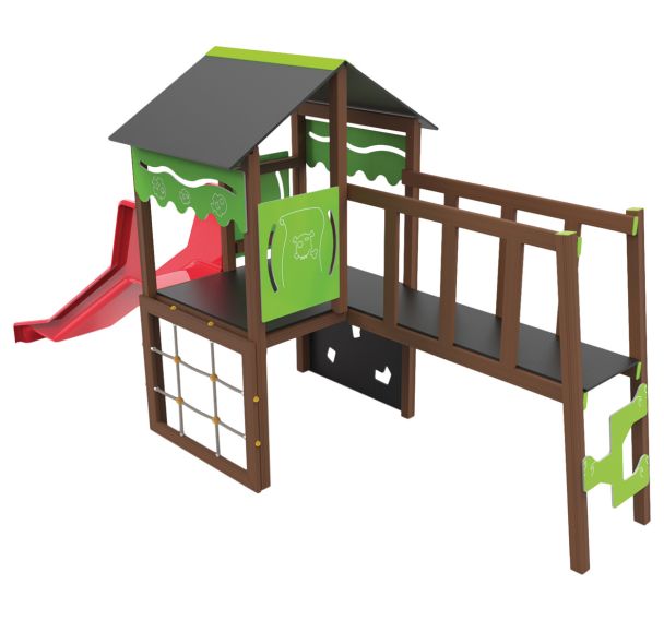 Structure multi-activités PARK GYMINO alu/polyester - Procity