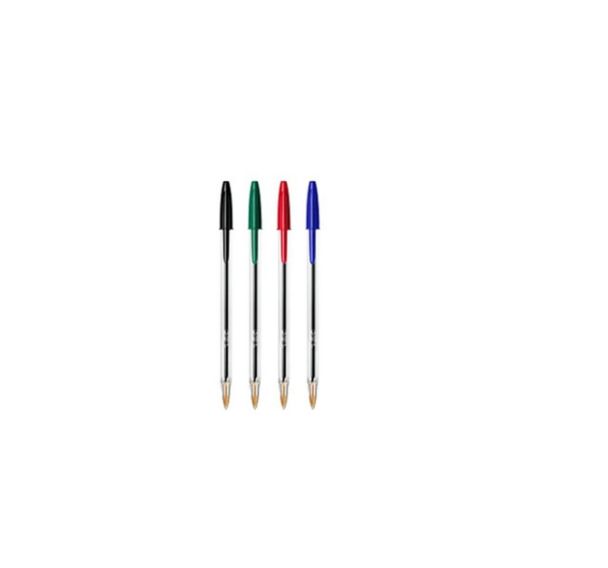 Stylo Bic Cristal pointe moyenne - Bic