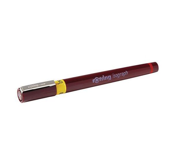 Stylo à encre de Chine Noir Rotring Isograph 0,35 mm - Rotr