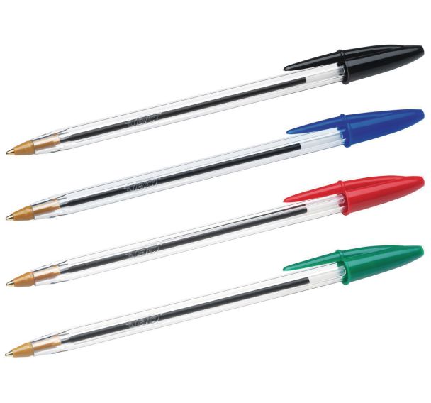 Stylo bille à capuchon - Cristal Original - Bic