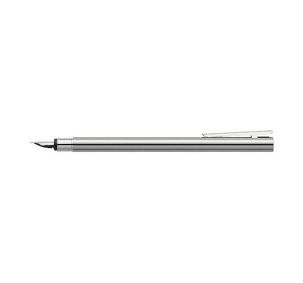 Stylo plume NEO Slim acier inox, brillant, EF