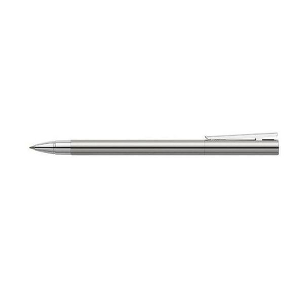Stylo roller NEO Slim acier inox, brillant