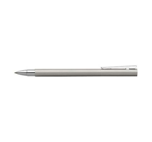 Stylo roller NEO Slim acier inoxydable, mat