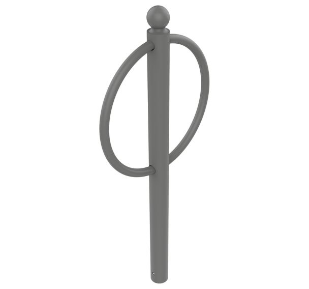 Support-vélos PARKEA double lune tête boule métal - Buton Design