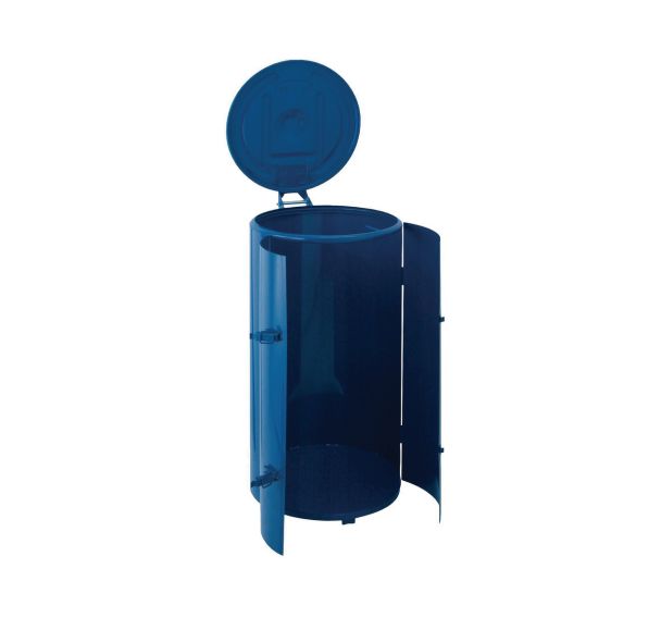 Support sac-poubelle en métal - 120 L