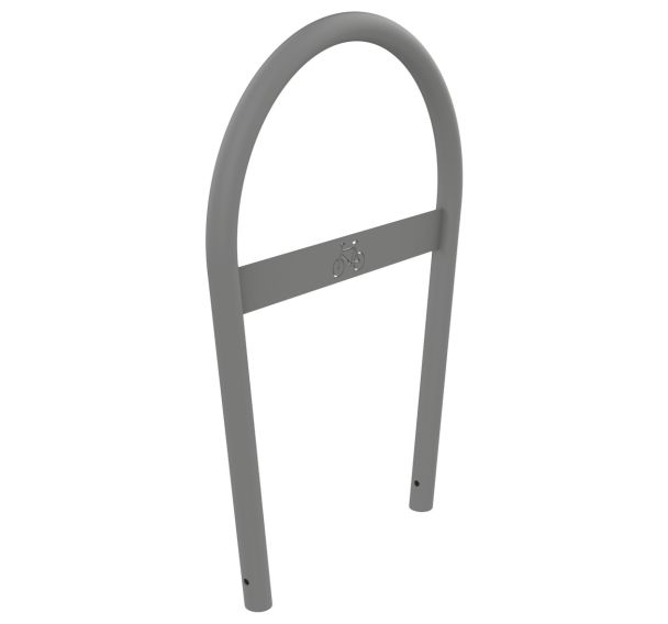 Support vélos PARKEA arceau + plaque métal - Buton Design