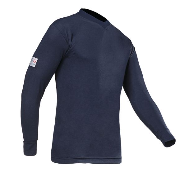 T-shirt de travail Picton ignifugé et antistatique -Taille: L - Bleu
