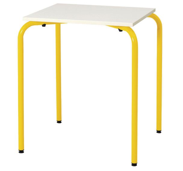 Lot de 4 tables 4 pieds EXAM