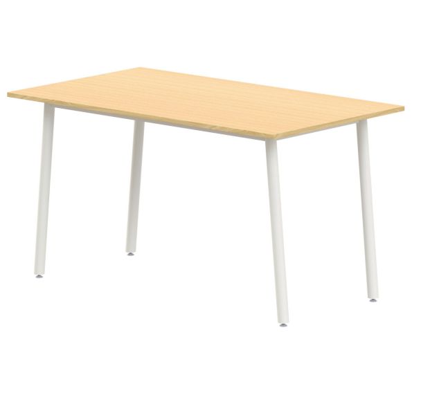Table 4 pieds inclinés 80 x 80 cm stratifié ABS