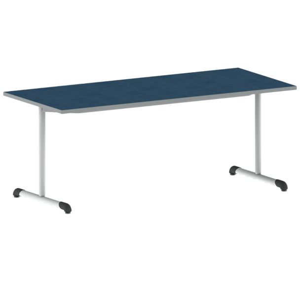 Table Bandana 180 x 80 cm fixe dégagement latéral softop - Mobidecor