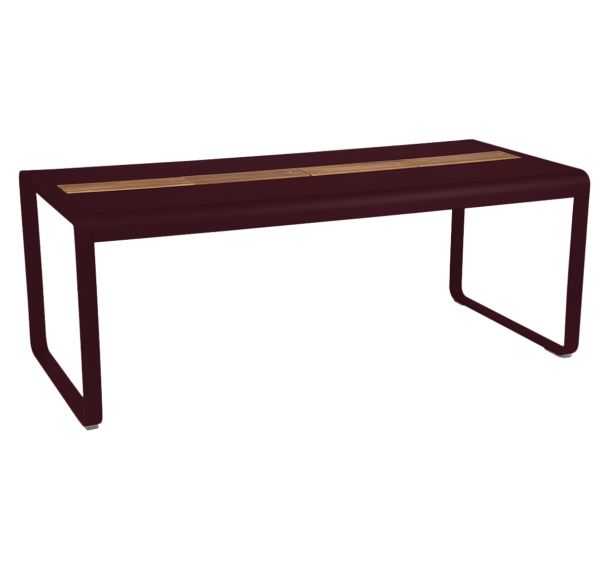 Table Bellevie 196 x 90 cm rangement - Fermob