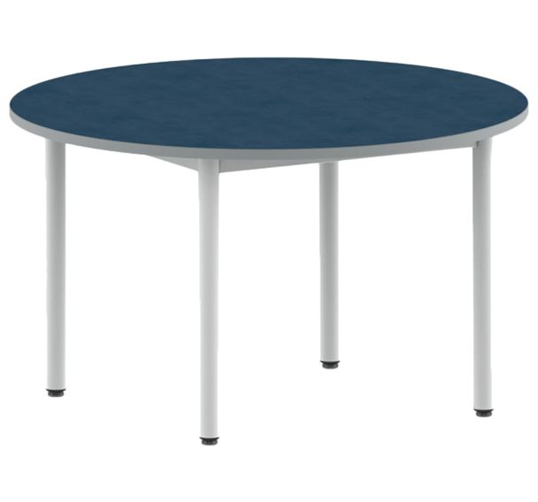 Table Carélie ronde Ø 120 cm fixe 4 pieds softop - Mobidecor