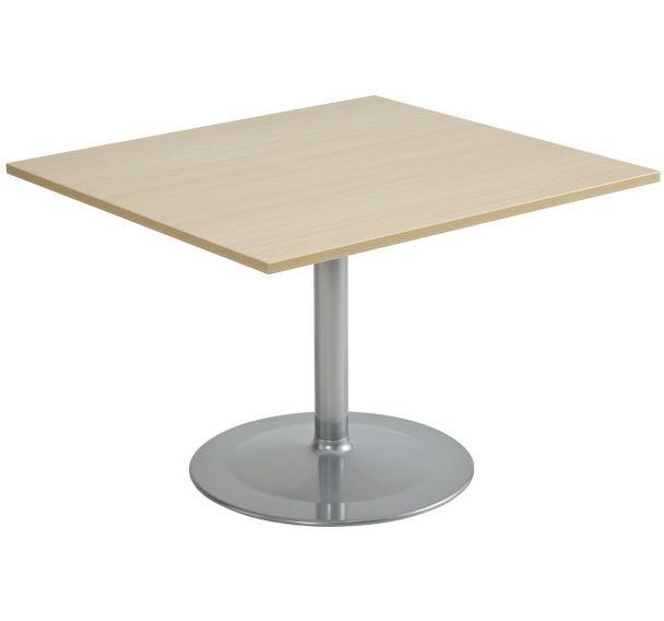 Table Conseil Rectangulaire pied tulipe base ronde