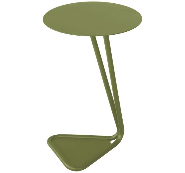 Table EZE ronde Ø 40 cm alu - Proloisirs
