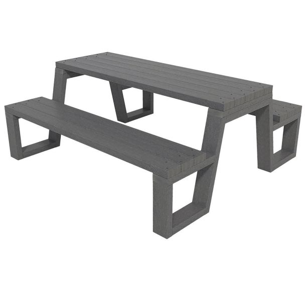 Table Garrigue plastique recyclé - Espace Urbain