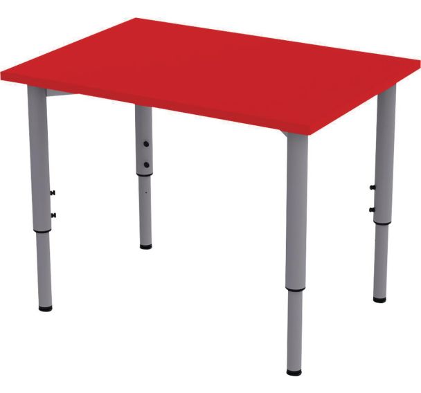 Table scolaire rectangulaire Géométra 70 x 50 cm - Manutan Expert