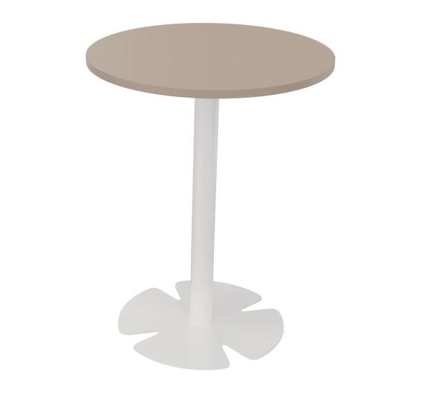 Table Host hauteur 75 cm plateau rond - Buronomic