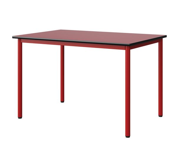 Table Malibu 120x80 stratifié antibruit surmoulé - Manutan Expert