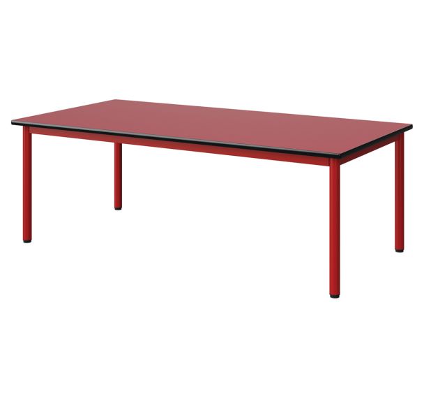 Table Malibu 160x80 stratifié antibruit surmoulé - Manutan Expert