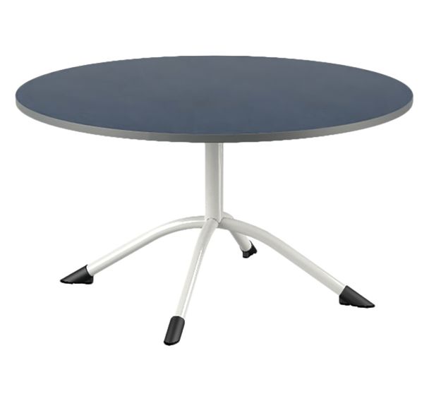 Table Sara ronde Ø 120 cm fixe piètement central softop - Mobidecor