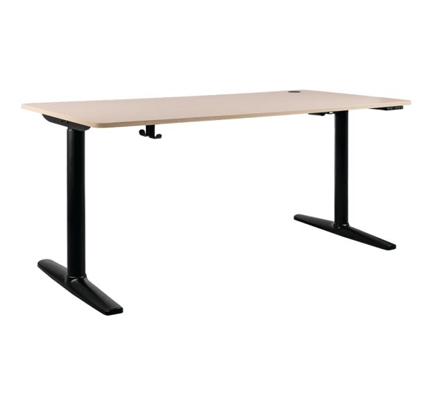 Table Tona réglable en hauteur plateau coloris Bois - Mirplay School