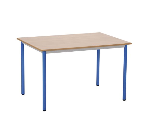 Table T'Sup 4 pieds - Plateau mélaminé 120x80