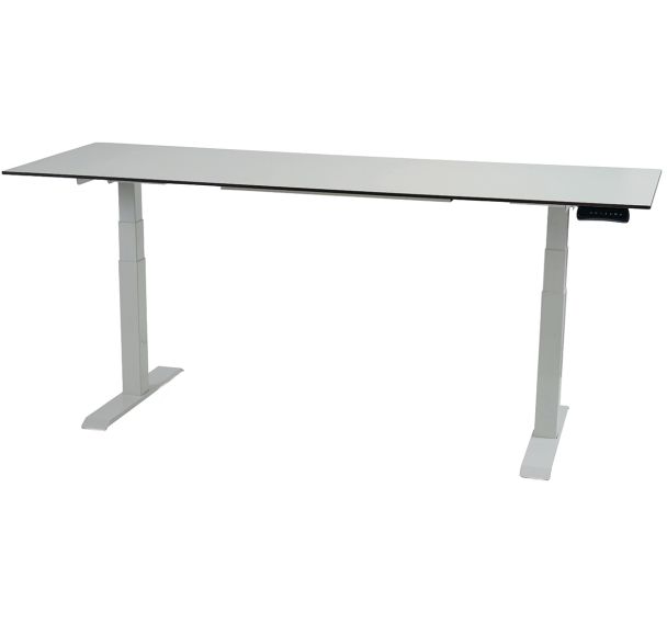 Table hauteur variable électrique plateau stratifié HPL - Sclessin