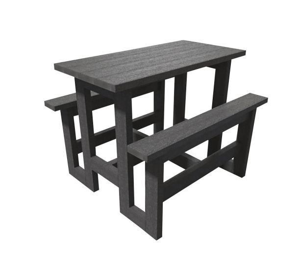 Table banc 2 banquettes - Espace Urbain