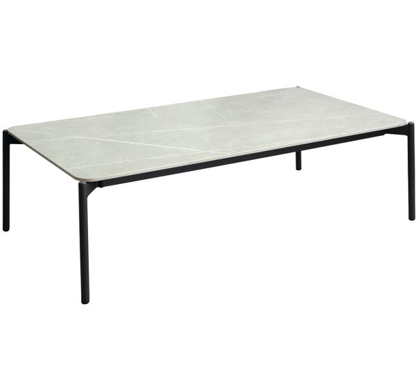 Table basse AMBIANCE Ø 45 cm alu - Proloisirs