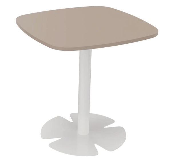 Table basse Host hauteur 60 cm plateau carré-Buronomic