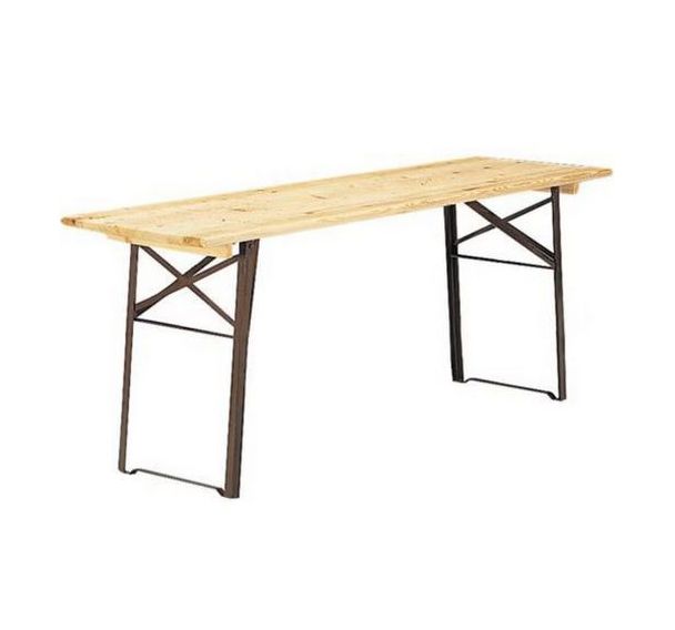 Table bois pliante