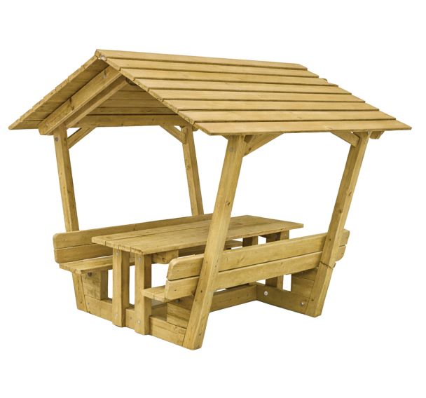 Table cabane enfant pin KORREJOU - Mobextan