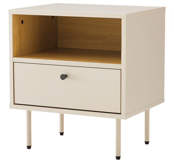 Table de chevet Trento Collection beige-Somcasa