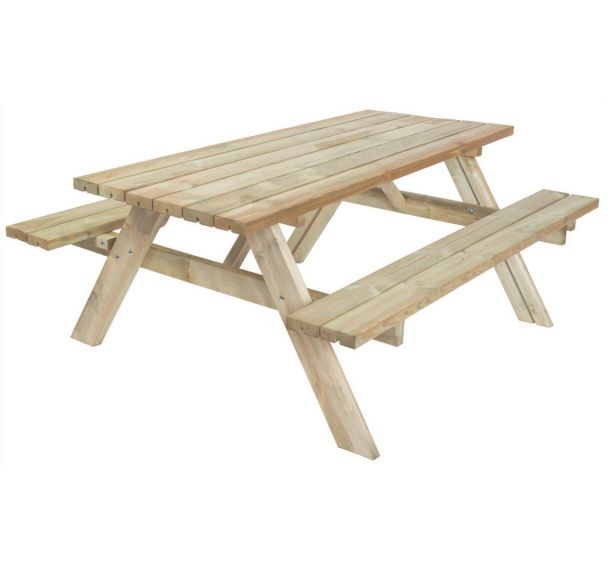 Table de pique-nique légère 74kg - Manutan
