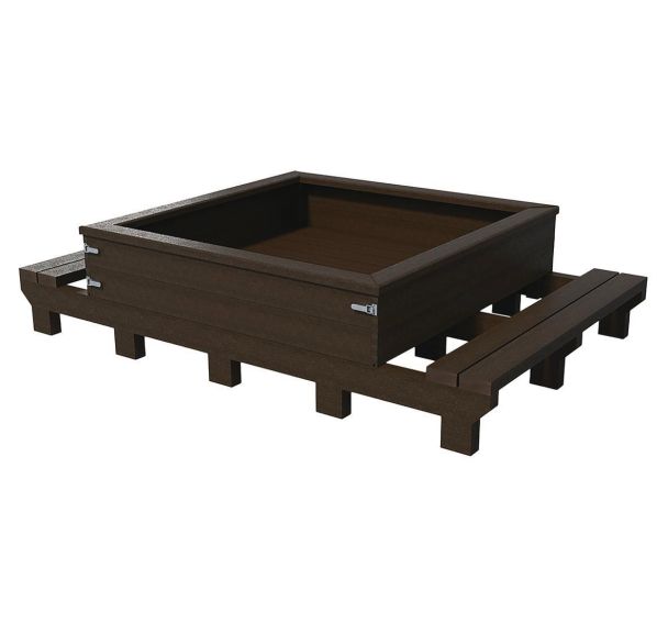 Table plantation plastique recyclé - Espace Urbain