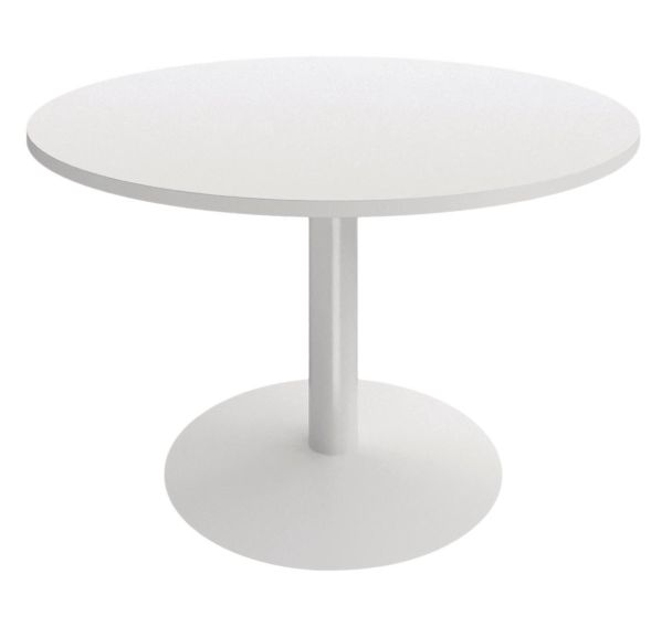 Table réunion Astro ronde pied central Ø 100 cm - Buronomic