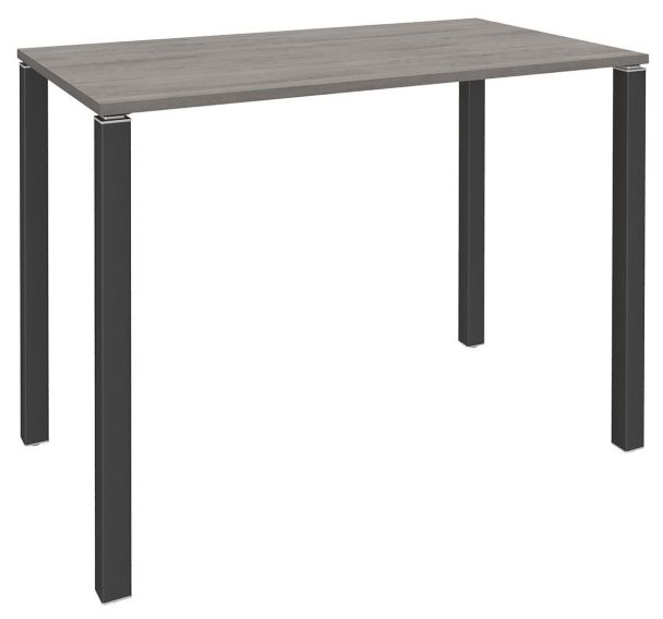 Table réunion haute 140x80 Lounge 4 pieds - Simmob