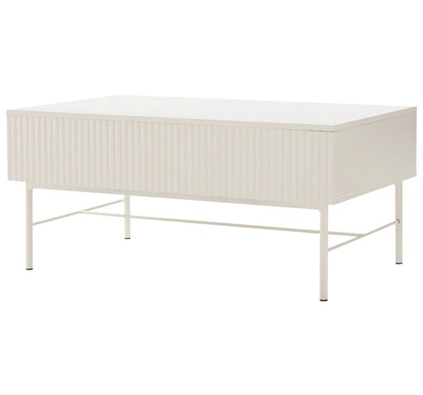 Table élevable haute Oslo Collection blanc-Somcasa