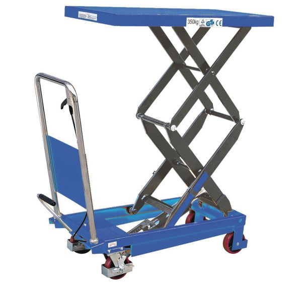 Table élévatrice manuelle double ciseaux - Capacité 150 à 800kg - FIMM