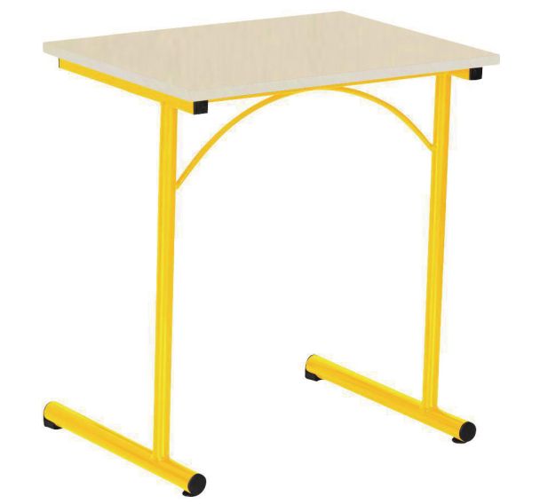 Table scolaire fixe Atlas II T3 à T6 chants surmoulés - Manutan Expert