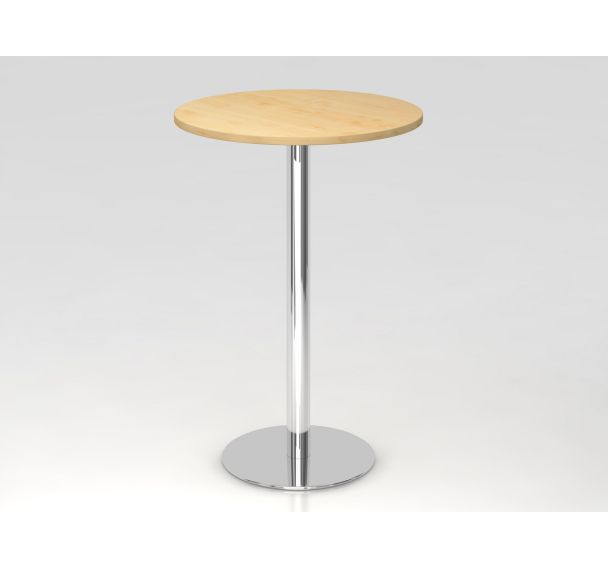 Table haute de réunion ronde - Ø80cm - Hammerbacher