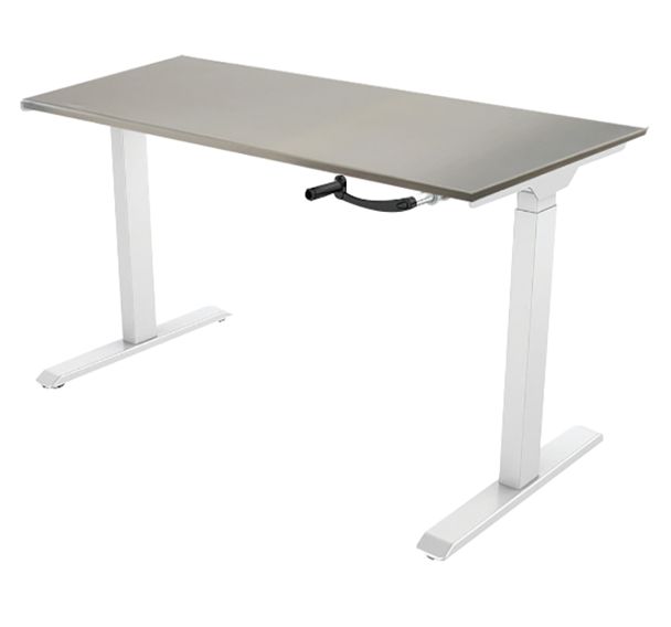 Table hauteur variable maniv.rétr.2000x700x685-1165 PL Inox-Sclessins