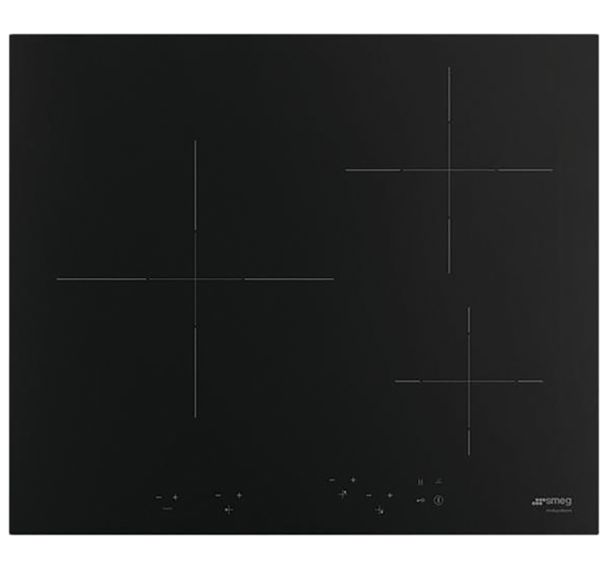 Table induction SI5633N - Puissance de raccordement 7200 W - Smeg
