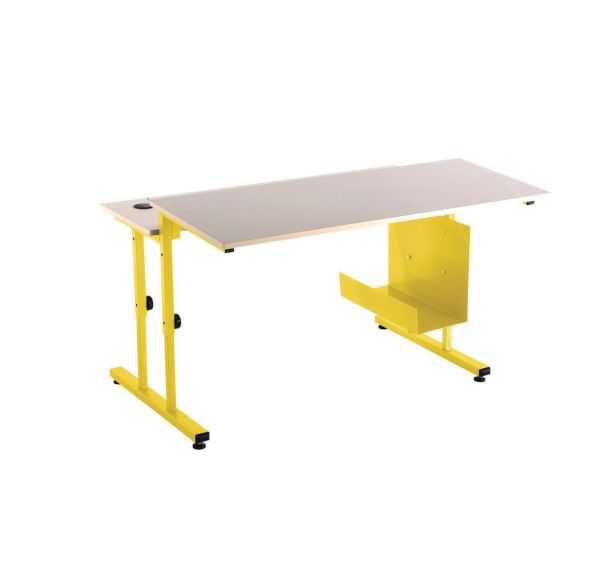 Table informatique LATA 2 plateaux réglables - MBA