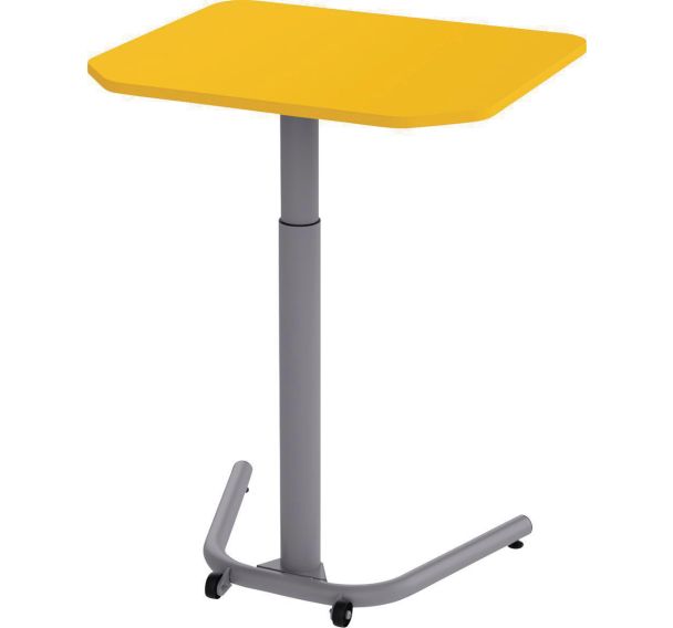 Table mobile réglable Up Down rectangulaire 70x60 cm - Manutan Expert