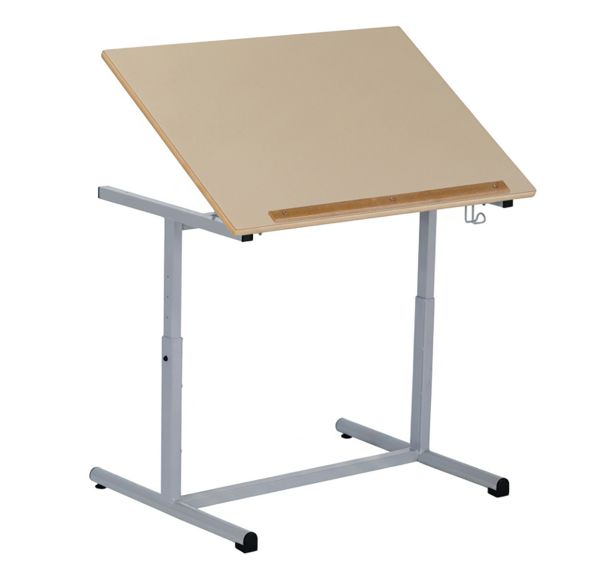 Table réglable Atlas handicapé plateau inclinable - Manutan Expert