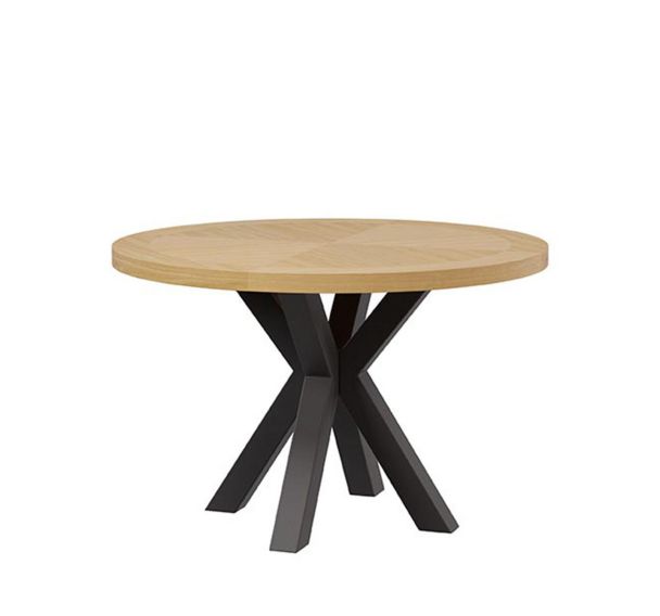 Table réunion Beverly chêne-noir-Somcasa