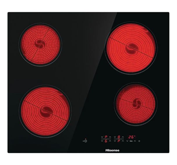 Table vitrocéramique E6431CB - de raccordement 6000 W - Hisense