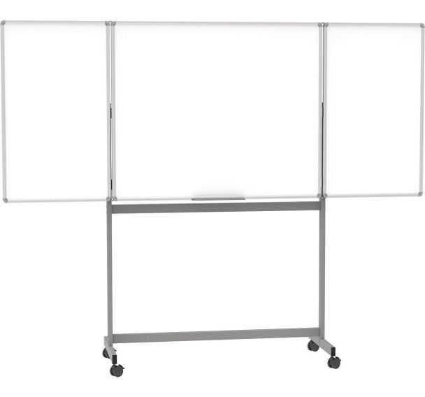 Tableau blanc tryptique mobile standard - Manutan Expert