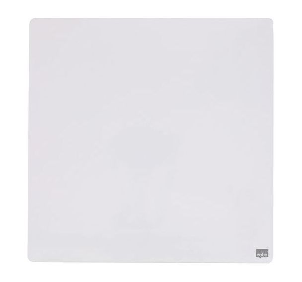 Tableau mémo carré magnétique - 360 x 360 mm - blanc - Nobo